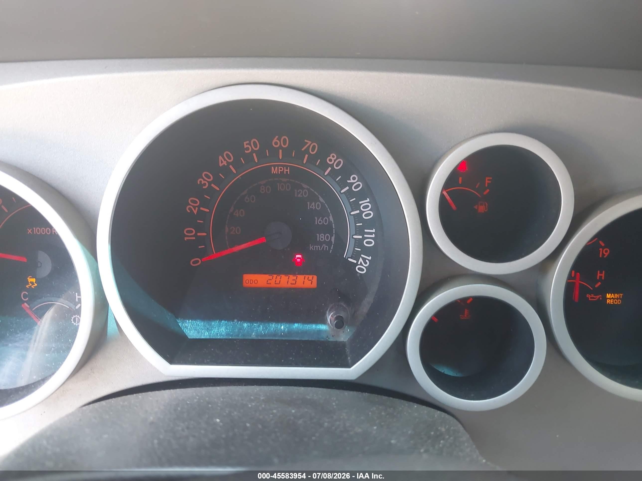 2007 Toyota Tundra Sr5 5.7l V8 Black vin: 5TFBV54147X021350
