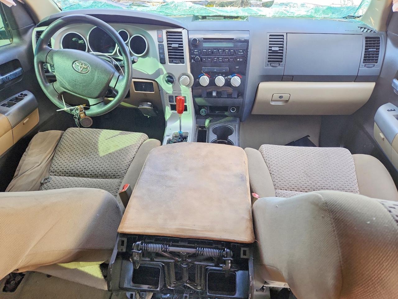 2007 Toyota Tundra Sr5 Blue vin: 5TFBV54157X006677