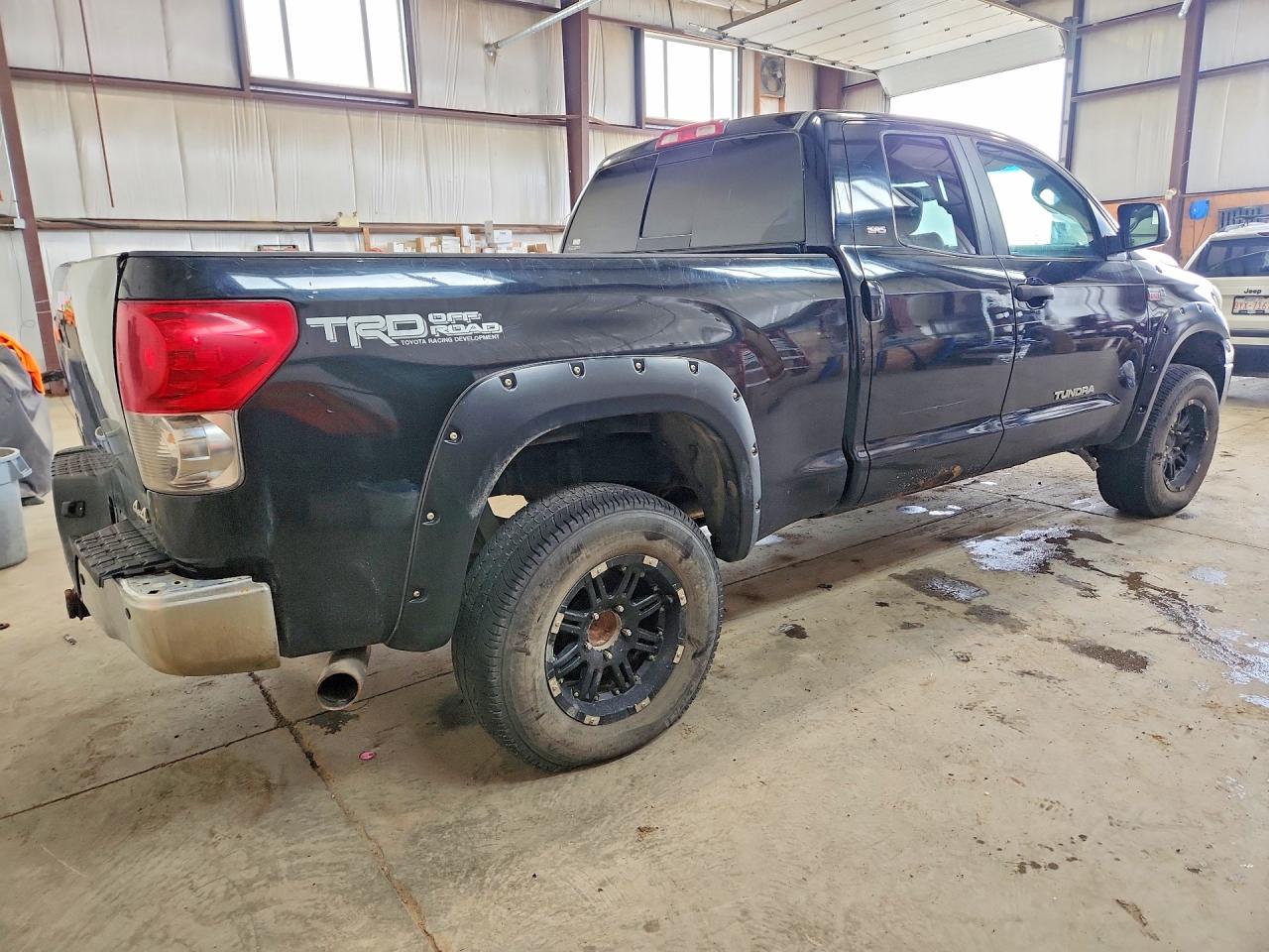 2007 Toyota Tundra Sr5 Black vin: 5TFBV54157X027013