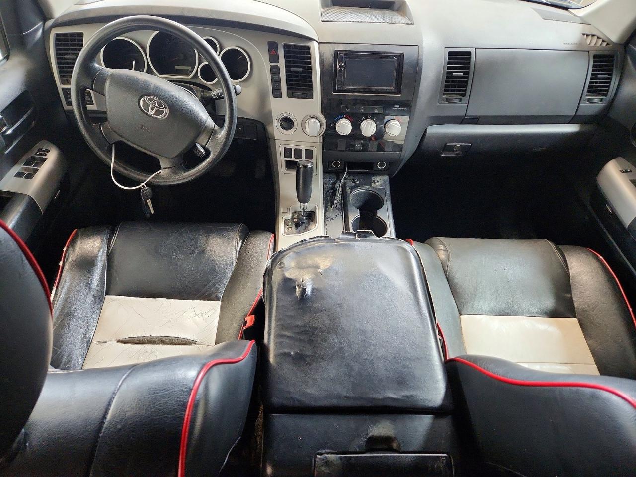 2007 Toyota Tundra Sr5 Black vin: 5TFBV54157X027013