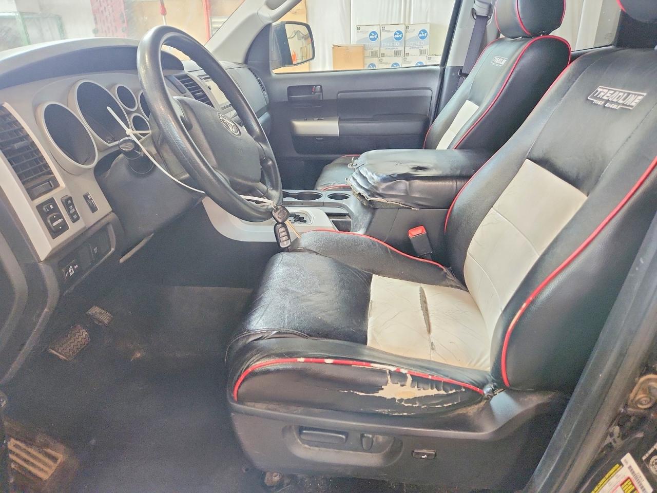 2007 Toyota Tundra Sr5 Black vin: 5TFBV54157X027013