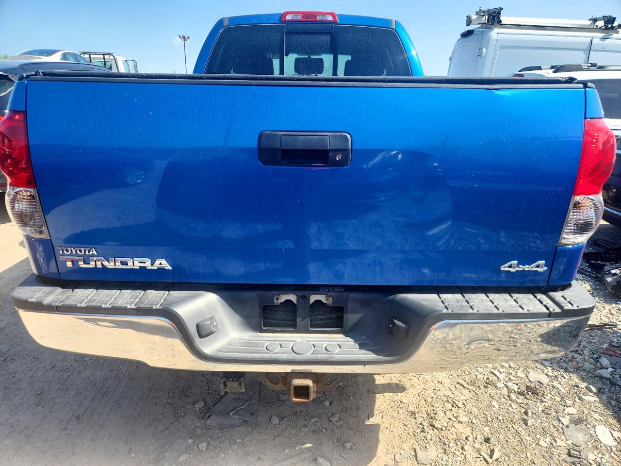 2008 Toyota Tundra Sr5 Синий vin: 5TFBV54158X069053