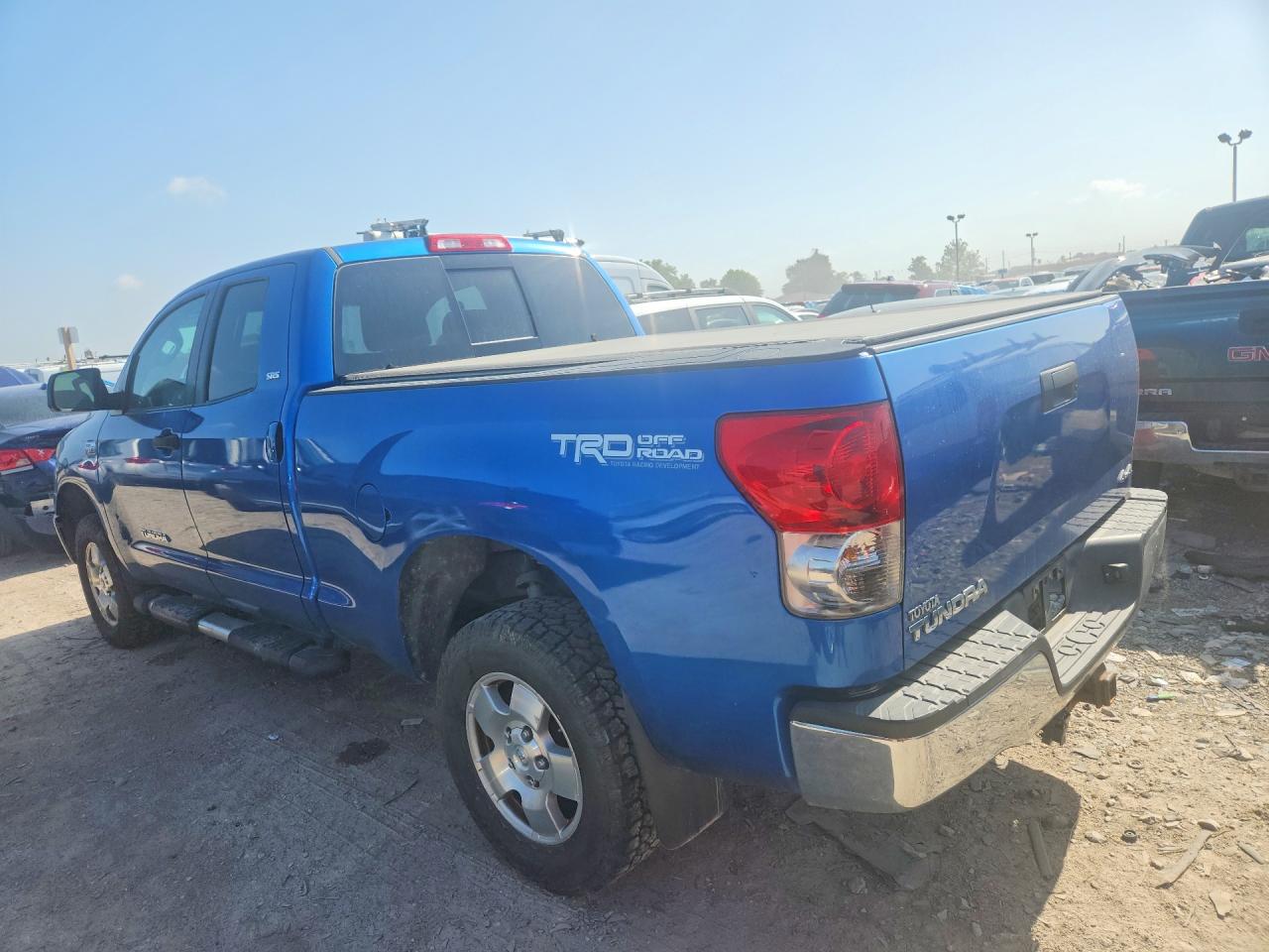2008 Toyota Tundra Sr5 Синий vin: 5TFBV54158X069053