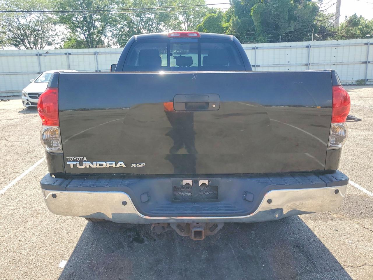 2007 Toyota Tundra Double Cab Sr5 Black vin: 5TFBV54167X016103