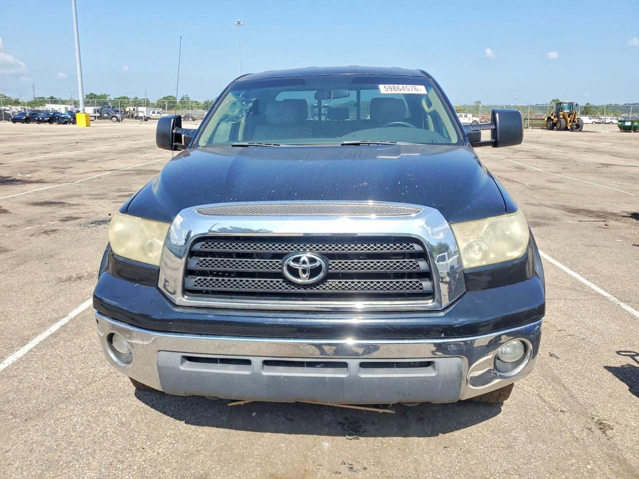 2007 Toyota Tundra Double Cab Sr5 Black vin: 5TFBV54167X016103