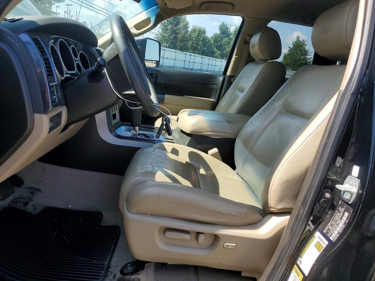 2007 Toyota Tundra Double Cab Sr5 Black vin: 5TFBV54167X016103