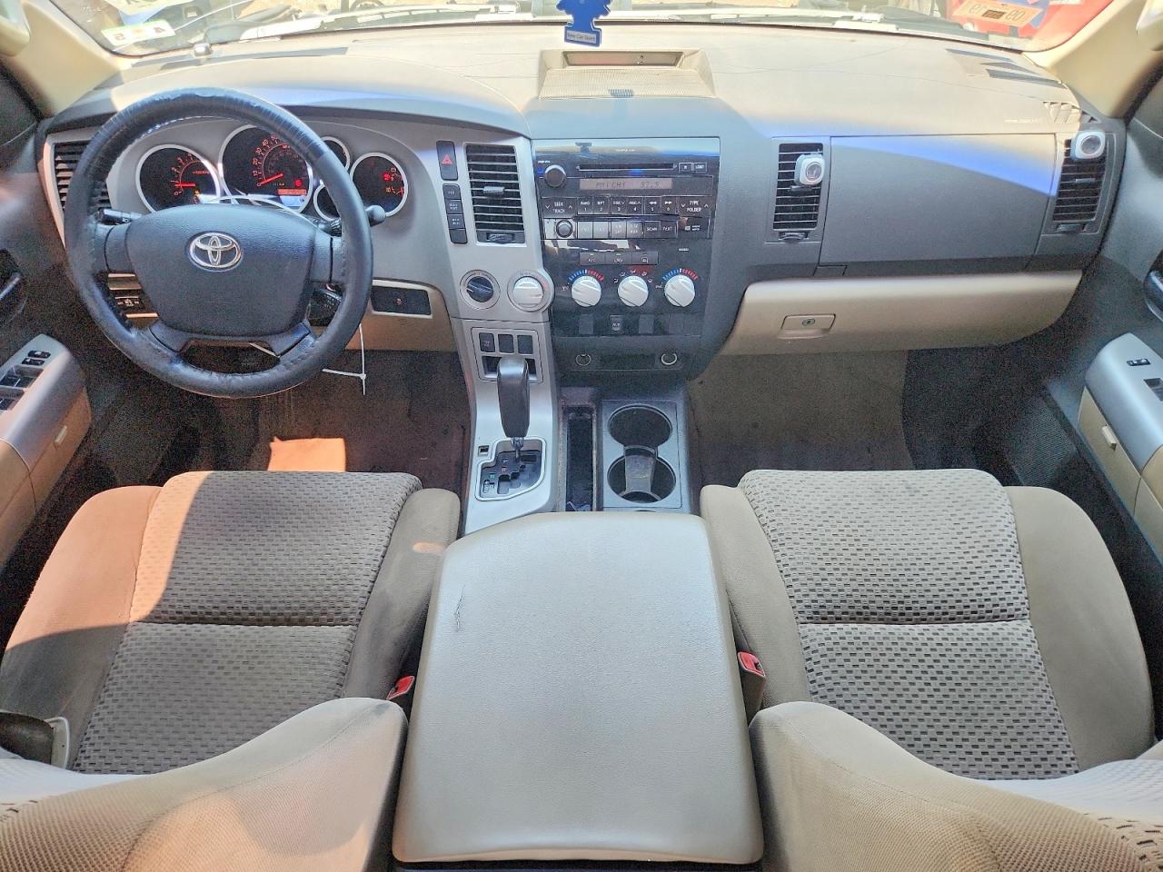 2007 Toyota Tundra Double Cab Sr5 Blue vin: 5TFBV54167X032365