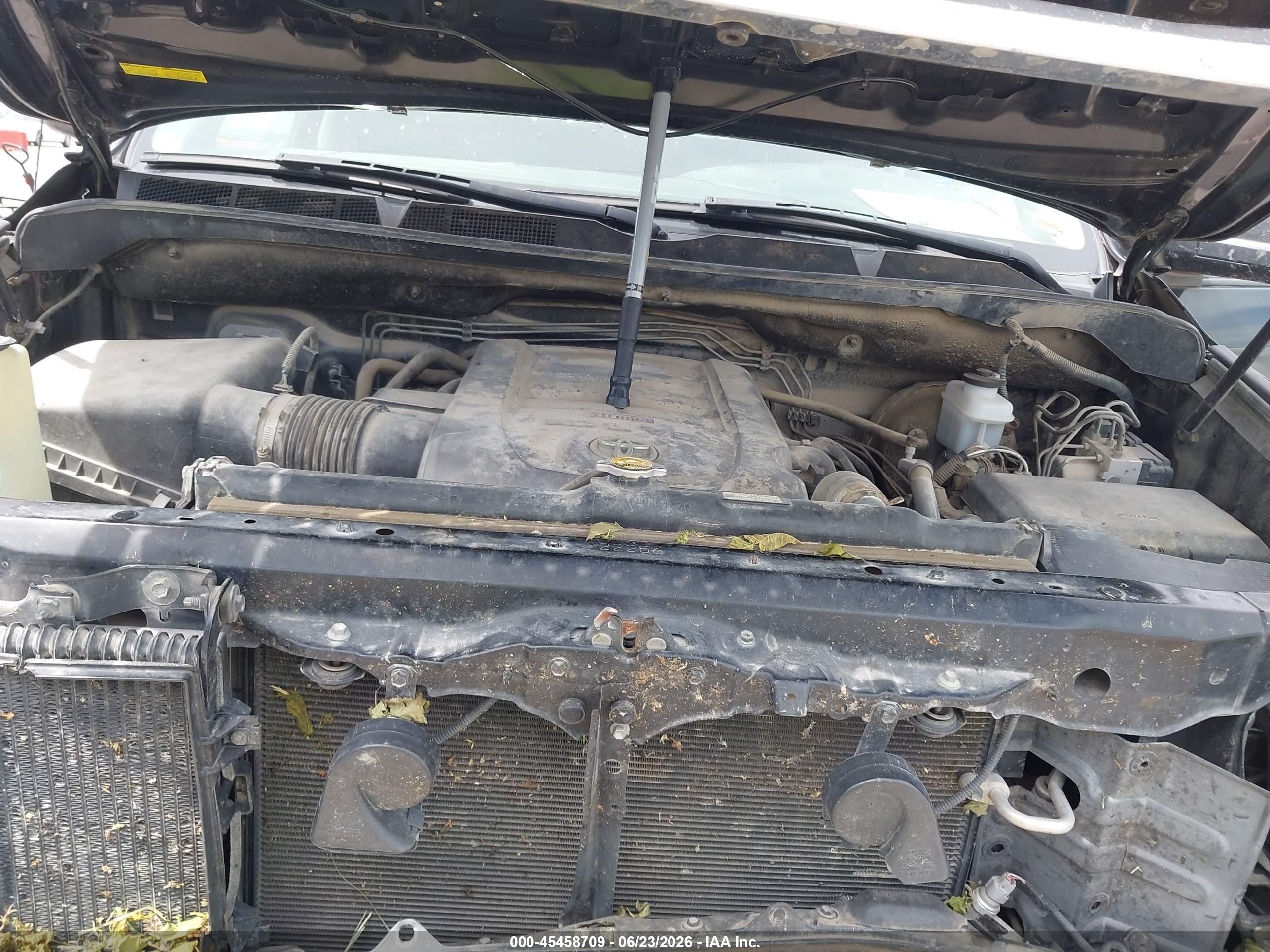 2008 Toyota Tundra Base 5.7l V8 Black vin: 5TFBV54168X047076