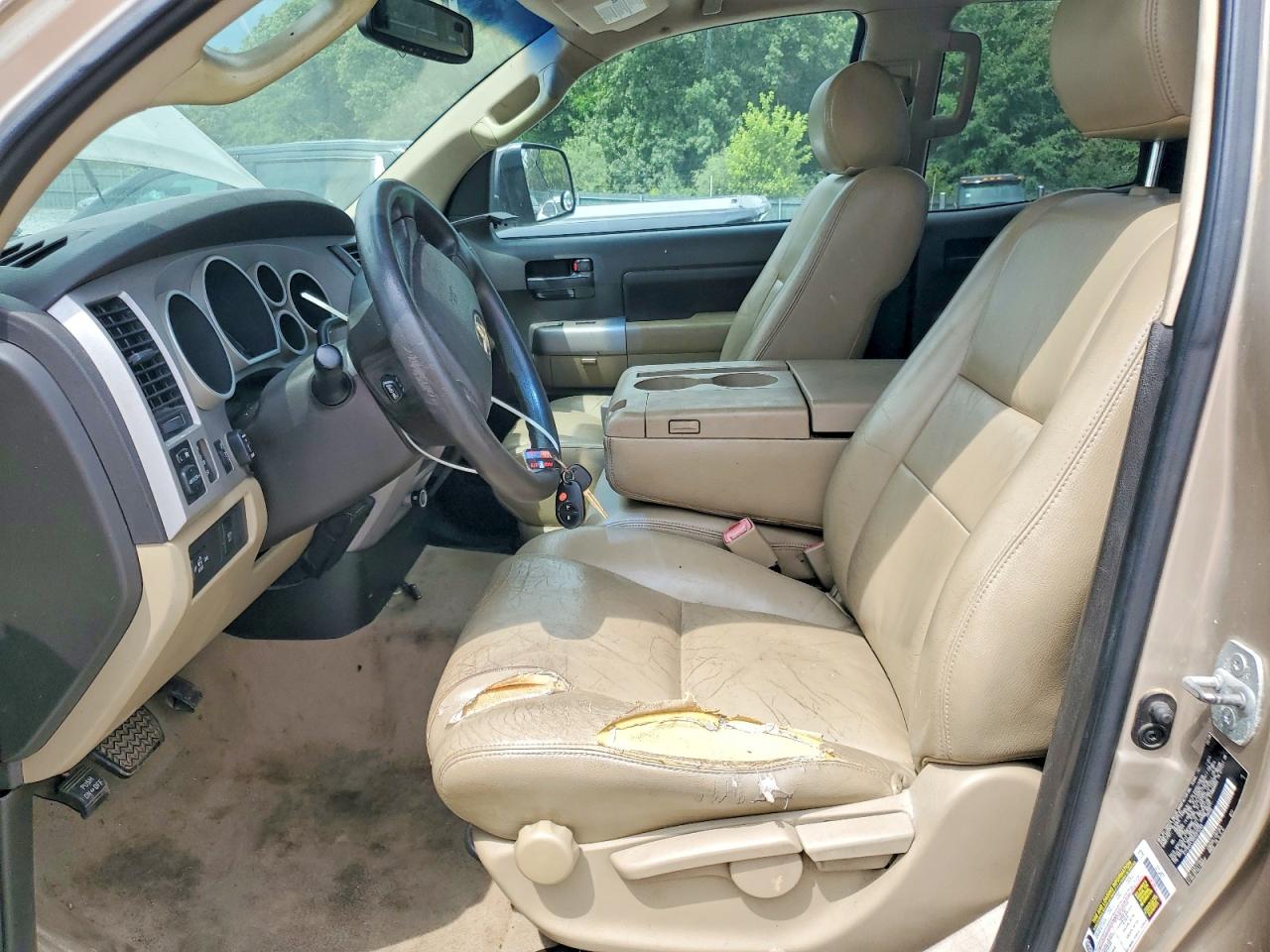 2008 Toyota Tundra Grade Золотой vin: 5TFBV54168X075265