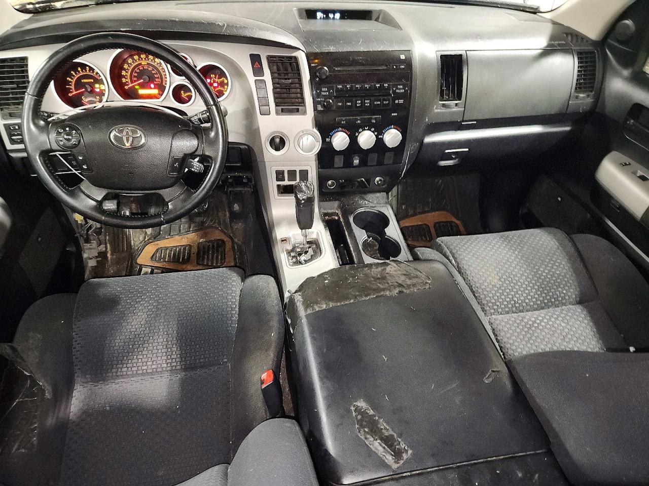 2007 Toyota Tundra Double Cab Sr5 Серебряный vin: 5TFBV54177X015946