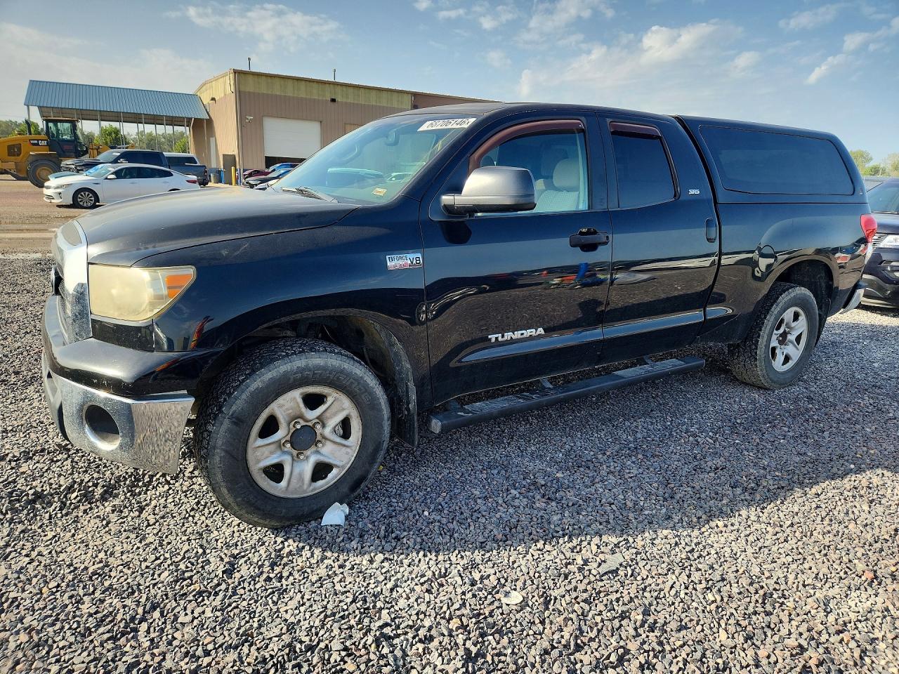 2007 Toyota Tundra Sr5 Black vin: 5TFBV54177X021438