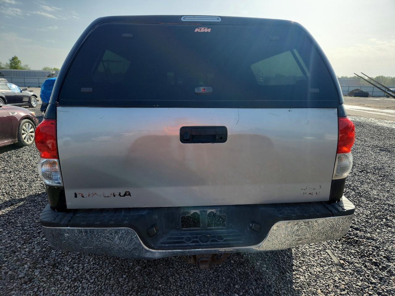 2007 Toyota Tundra Sr5 Black vin: 5TFBV54177X021438
