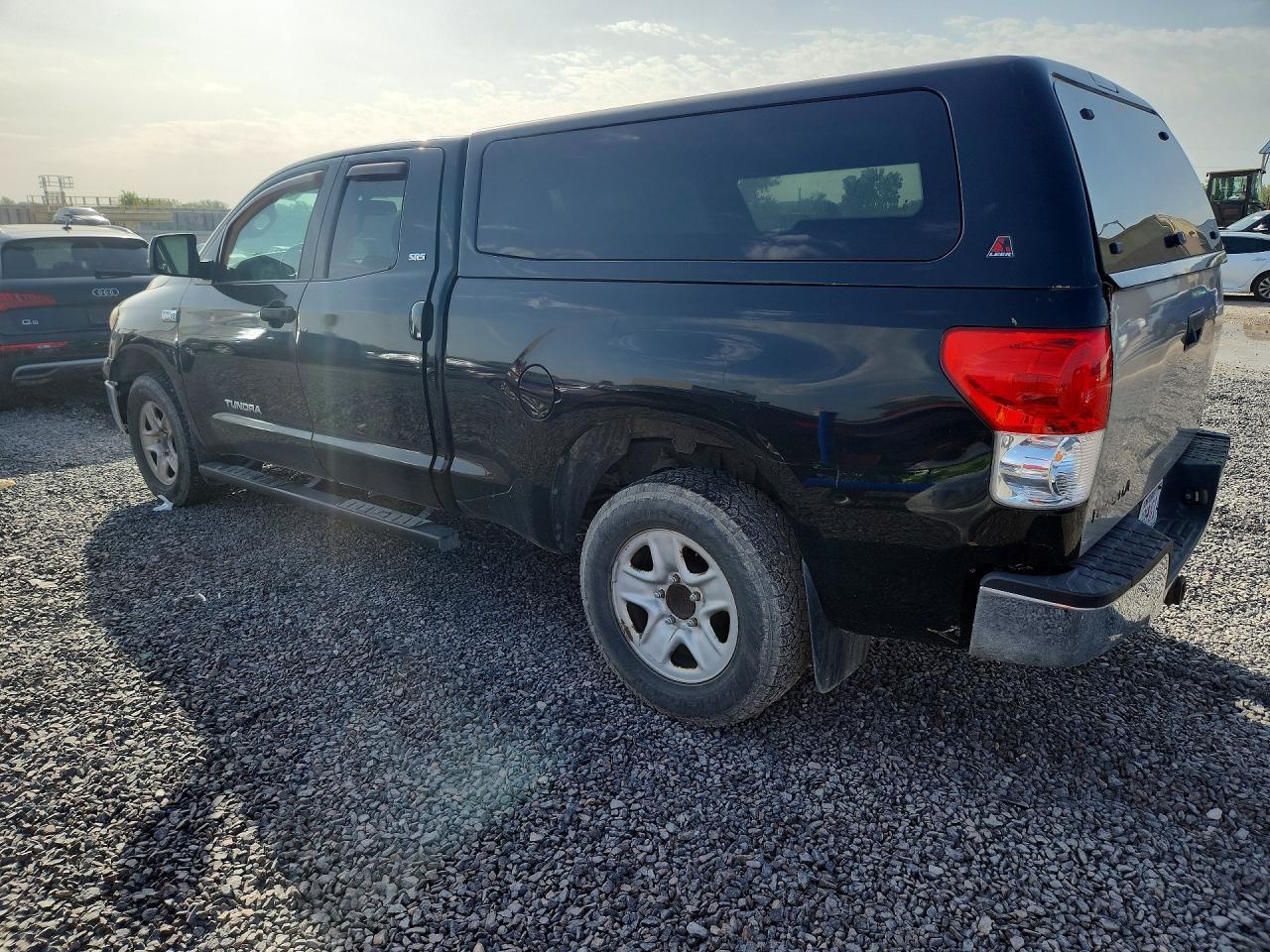 2007 Toyota Tundra Sr5 Black vin: 5TFBV54177X021438