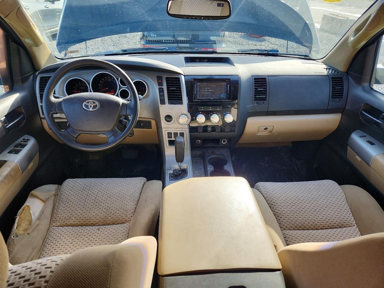 2007 Toyota Tundra Sr5 Black vin: 5TFBV54177X021438