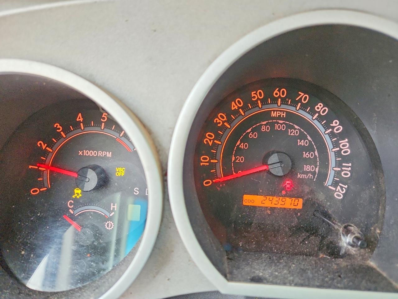 2007 Toyota Tundra Серый vin: 5TFBV54177X023951
