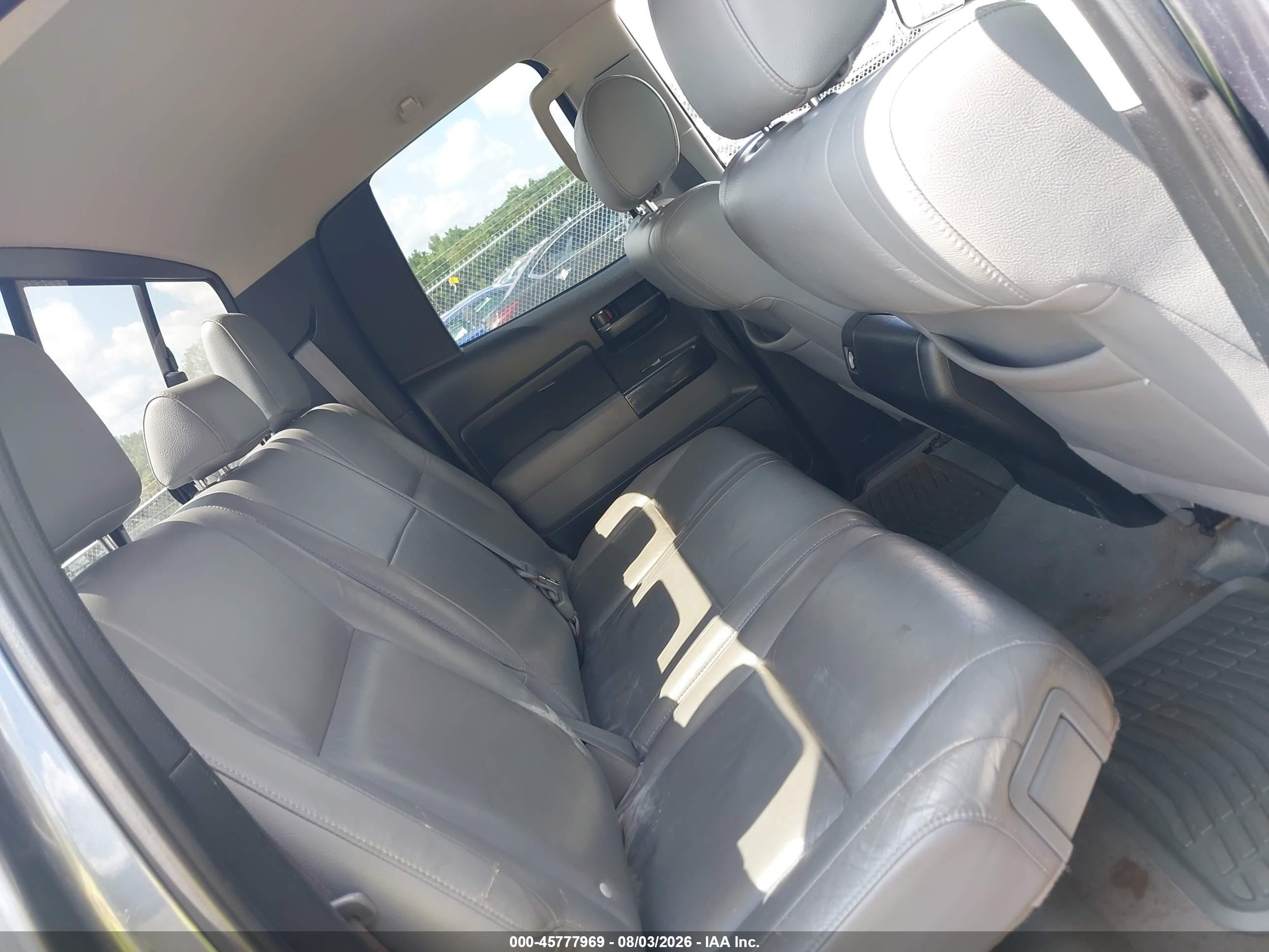 2008 Toyota Tundra Sr5 5.7l V8 Blue vin: 5TFBV54178X040427
