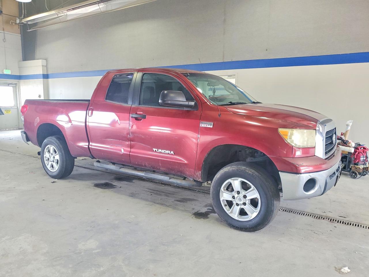 2008 Toyota Tundra Grade Темно-бордовый vin: 5TFBV54178X041853