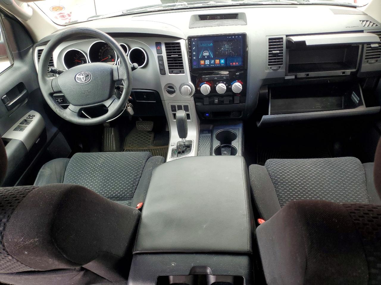 2007 Toyota Tundra Double Cab Sr5 Красный vin: 5TFBV54187X020637