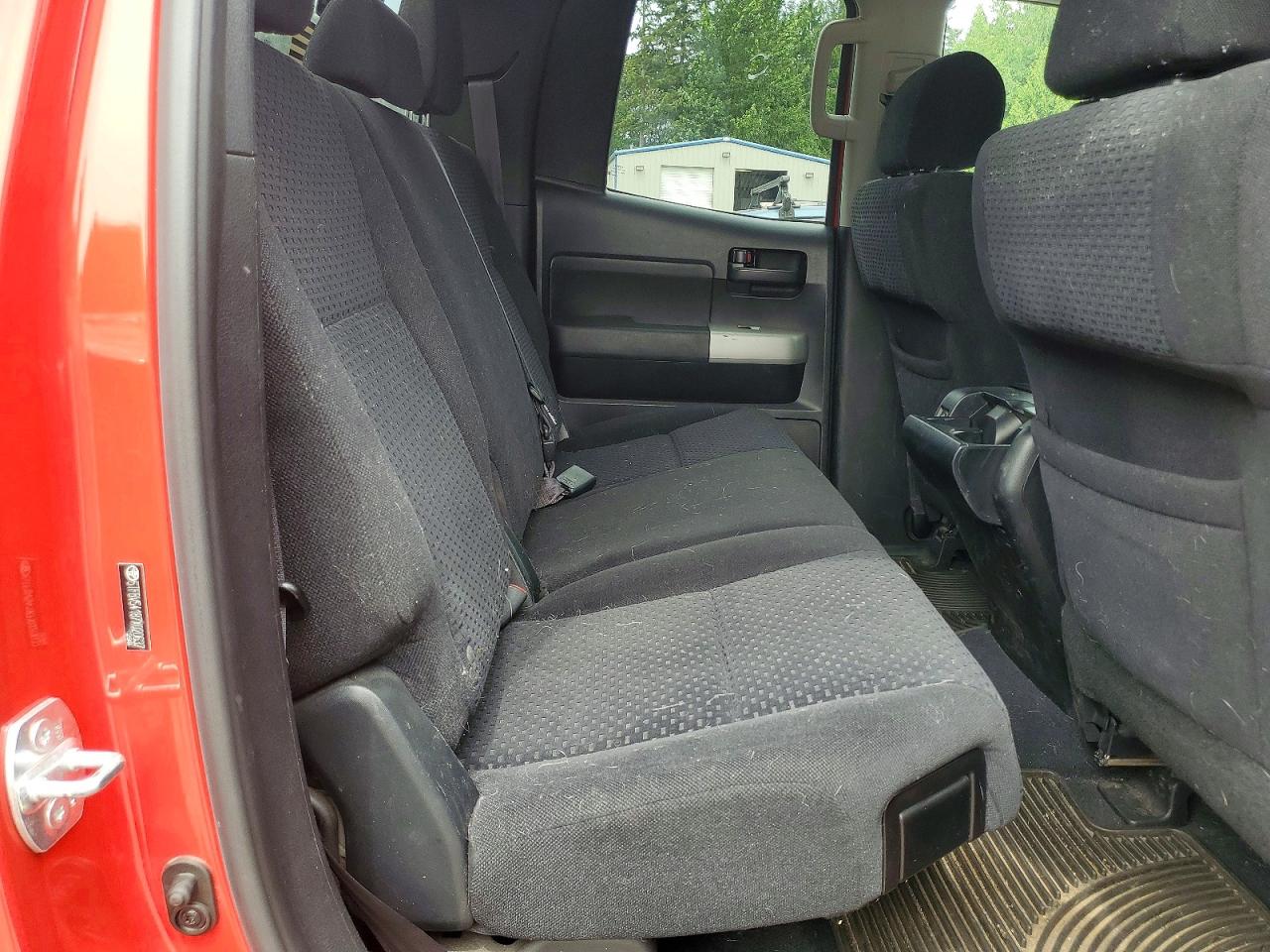 2007 Toyota Tundra Double Cab Sr5 Красный vin: 5TFBV54187X020637