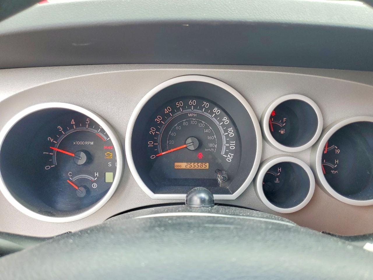 2007 Toyota Tundra Double Cab Sr5 Красный vin: 5TFBV54187X020637