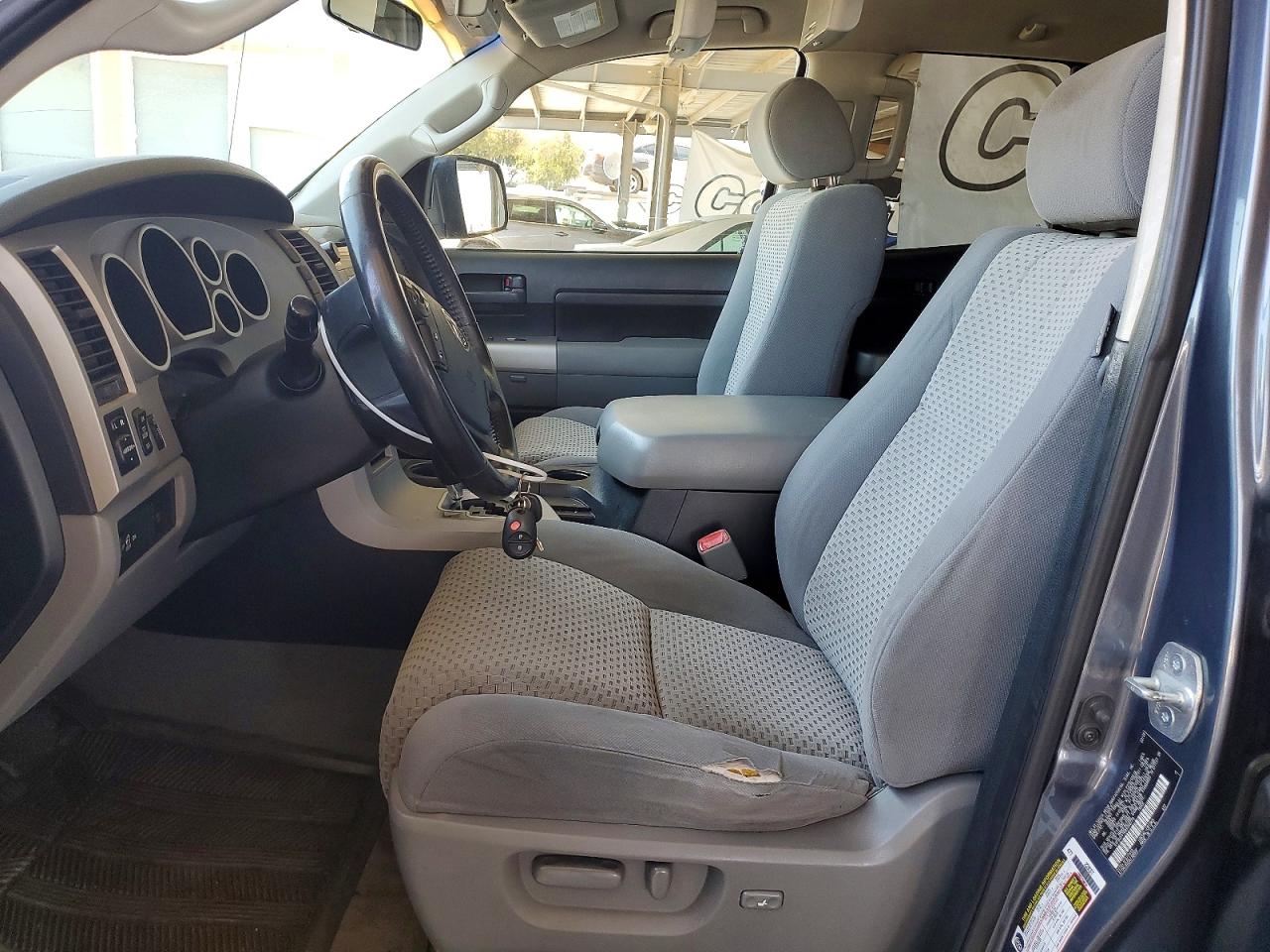 2008 Toyota Tundra Sr5 Gray vin: 5TFBV54188X056779