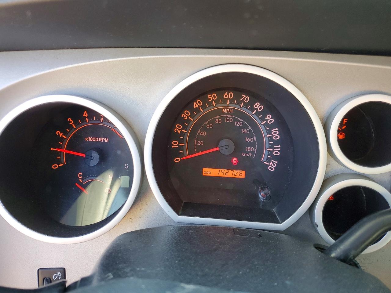 2008 Toyota Tundra Grade Red vin: 5TFBV54198X050604