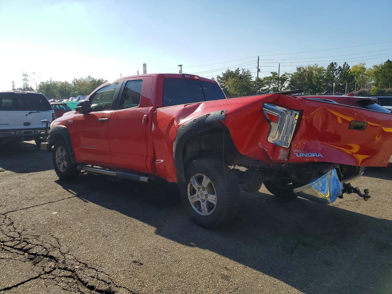 2008 Toyota Tundra Grade Red vin: 5TFBV54198X050604
