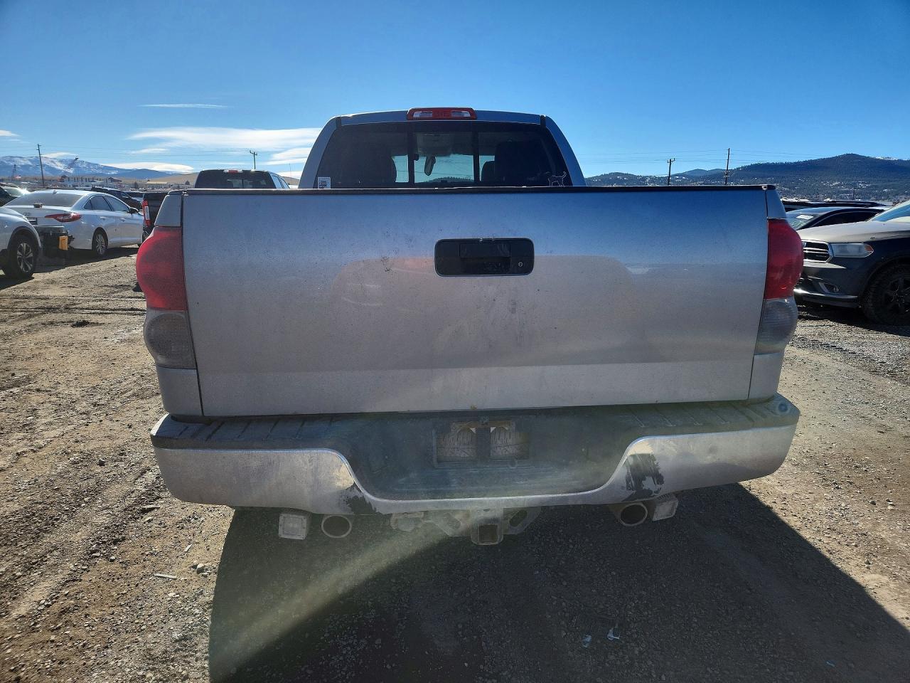 2008 Toyota Tundra Sr5 Silver vin: 5TFBV541X8X080789