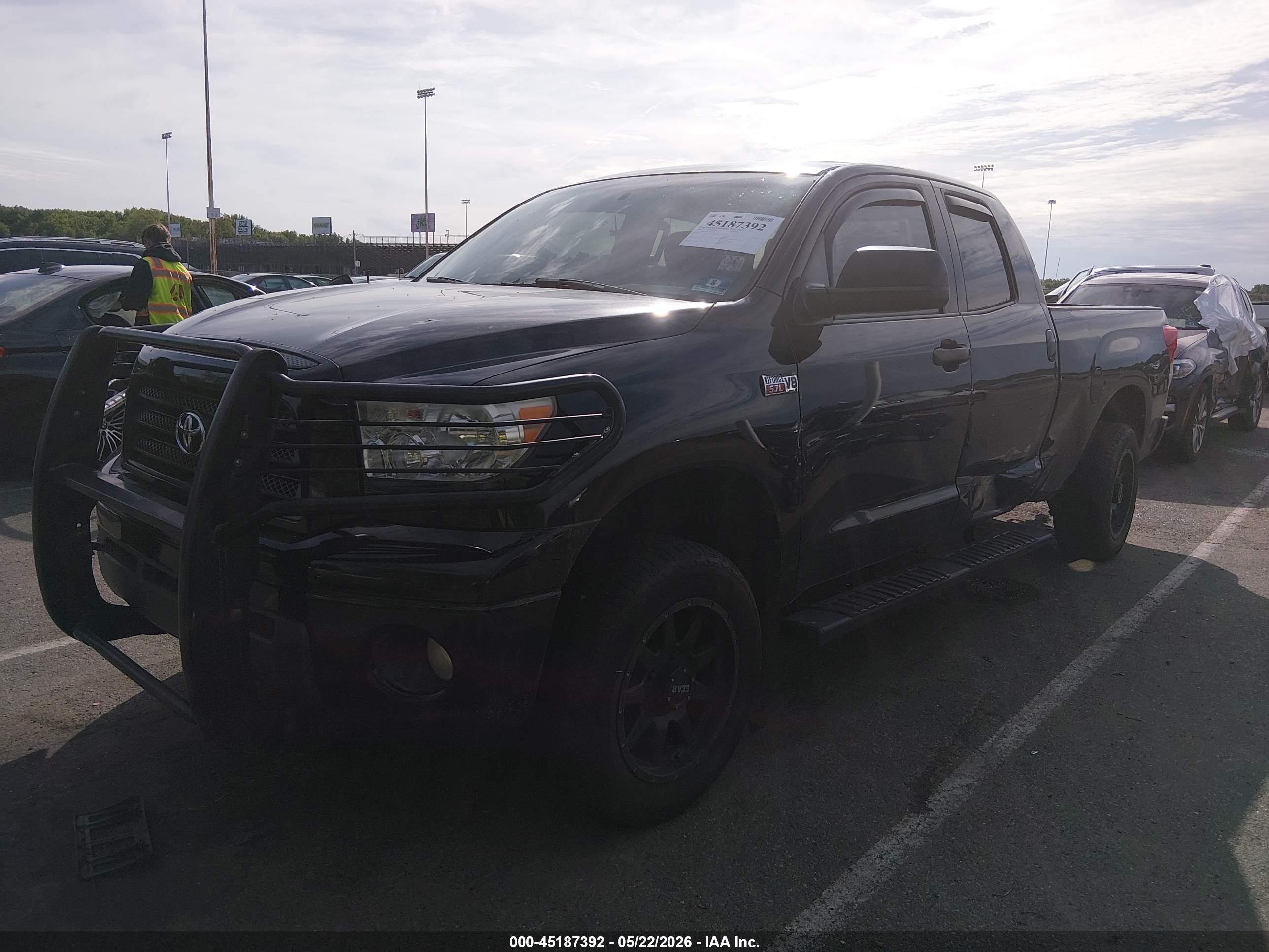 2009 Toyota Tundra Grade 5.7l V8 Black vin: 5TFBV541X9X086500