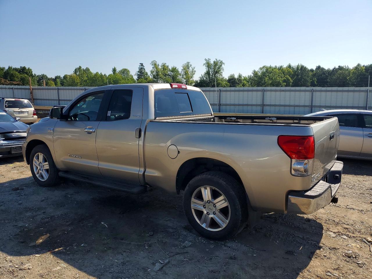 2007 Toyota Tundra Double Cab Limited Gold vin: 5TFBV58107X018732