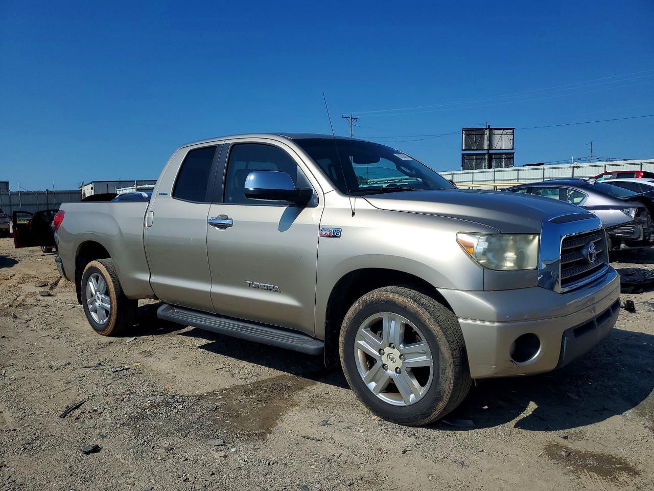 2007 Toyota Tundra Double Cab Limited Gold vin: 5TFBV58107X018732