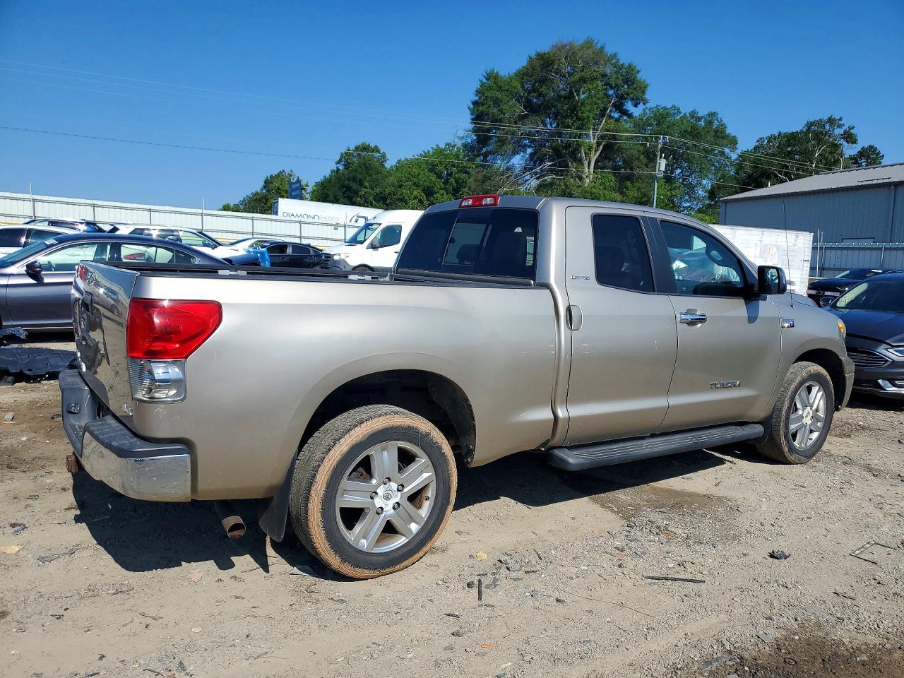 2007 Toyota Tundra Double Cab Limited Gold vin: 5TFBV58107X018732