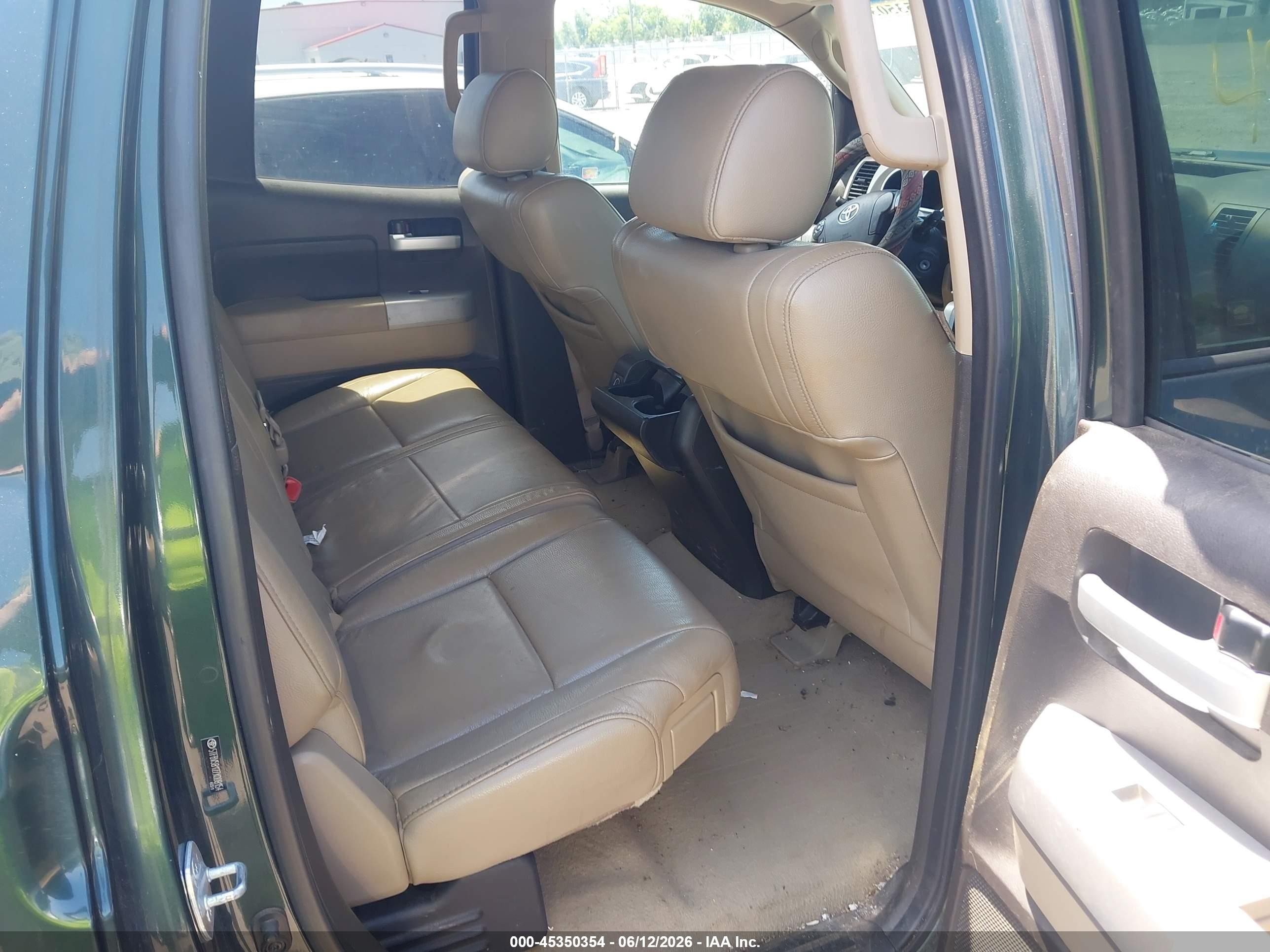 2007 Toyota Tundra Limited 5.7l V8 Green vin: 5TFBV58127X008154