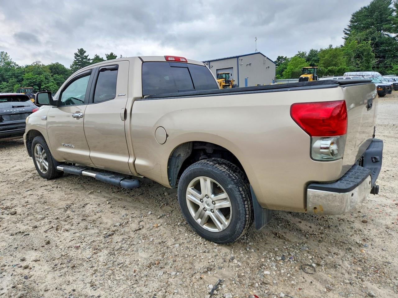 2008 Toyota Tundra Double Cab Limited Beige vin: 5TFBV58128X054889