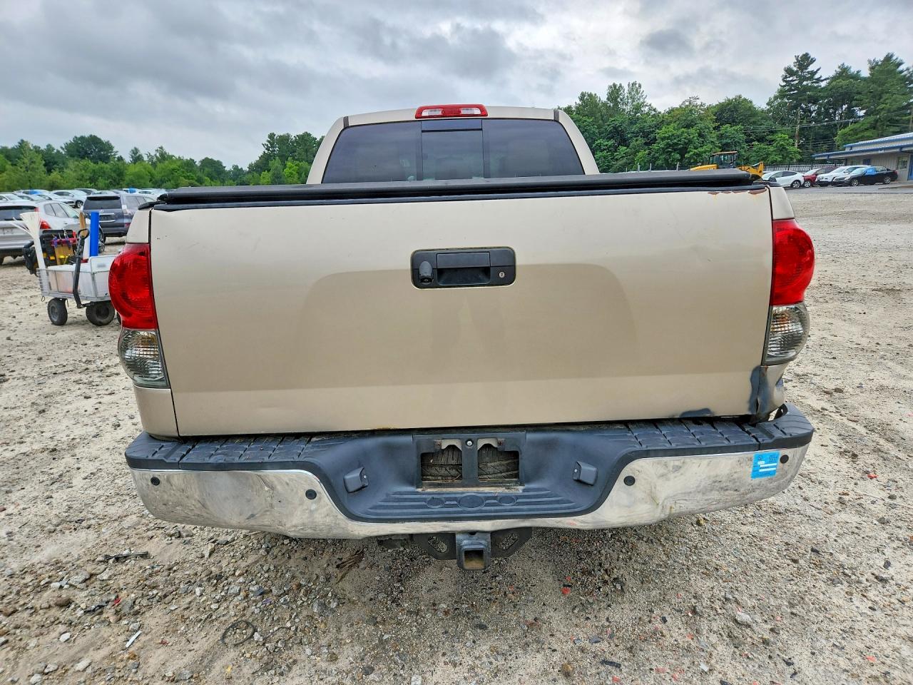 2008 Toyota Tundra Double Cab Limited Beige vin: 5TFBV58128X054889