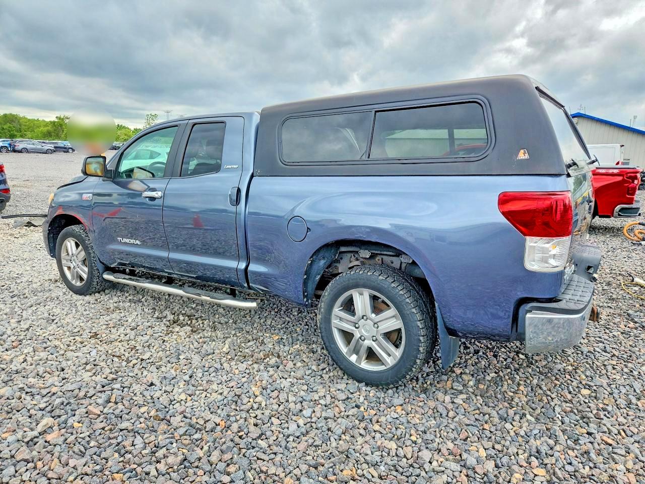 2008 Toyota Tundra Double Cab Limited Gray vin: 5TFBV58128X060837