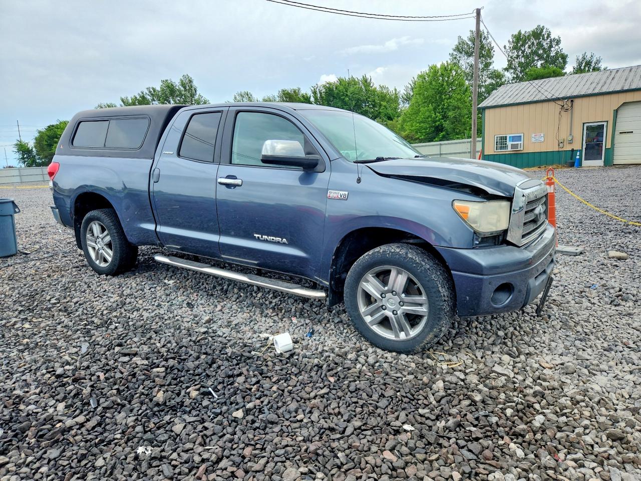 2008 Toyota Tundra Double Cab Limited Gray vin: 5TFBV58128X060837