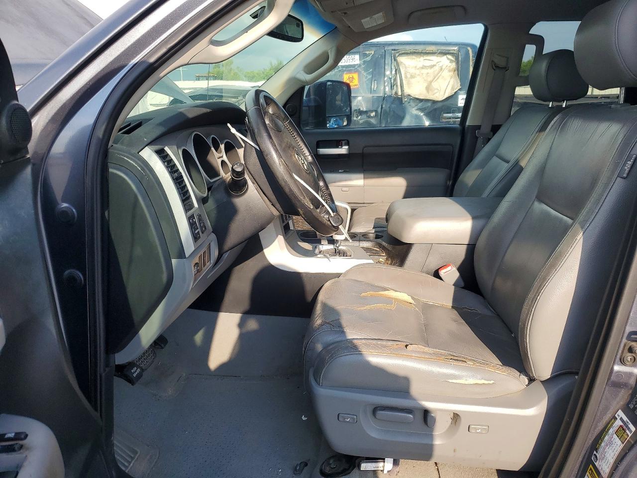 2007 Toyota Tundra Double Cab Limited Black vin: 5TFBV58137X006218