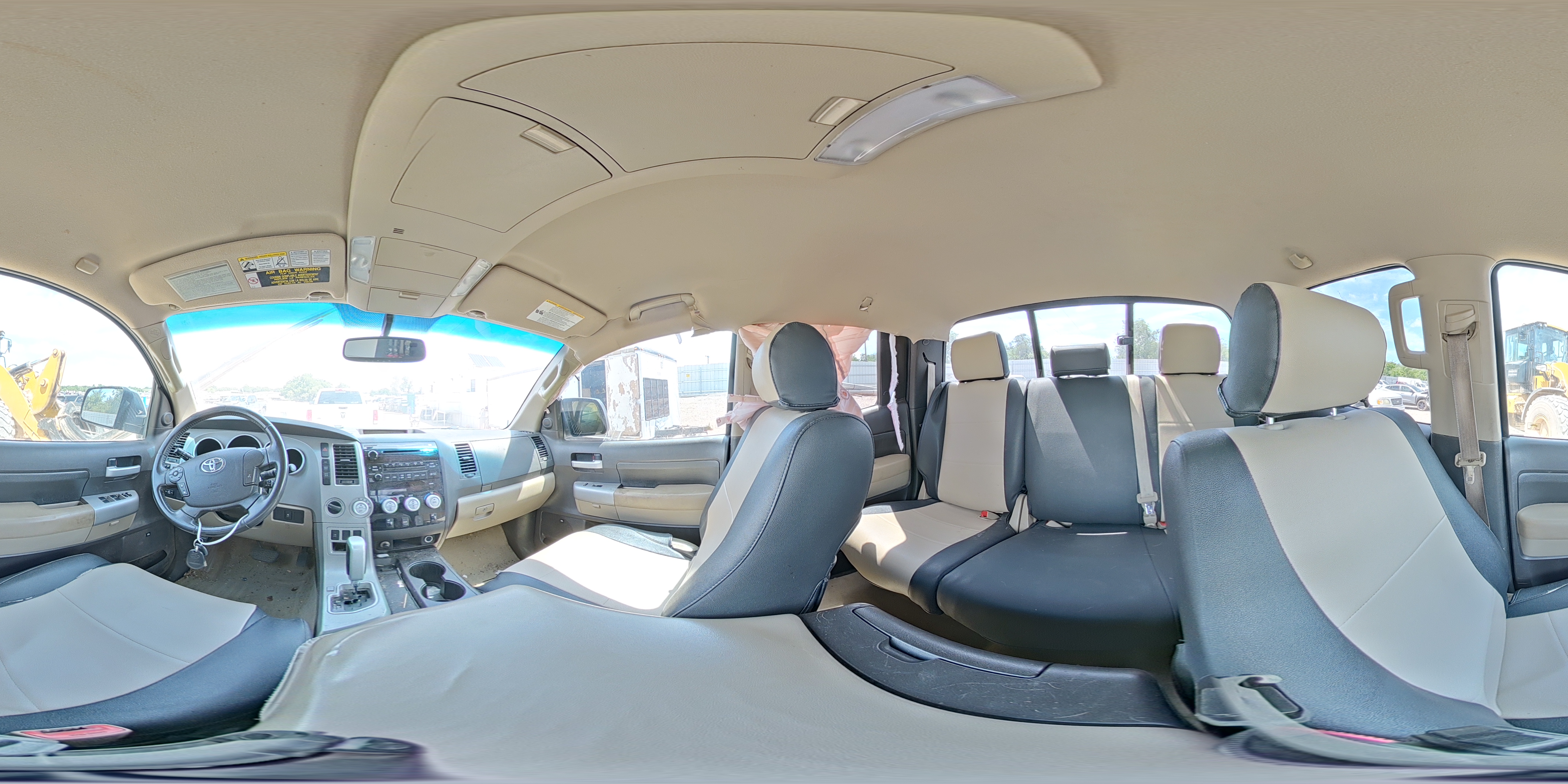 2007 Toyota Tundra Double Cab Limited Blue vin: 5TFBV58137X026761