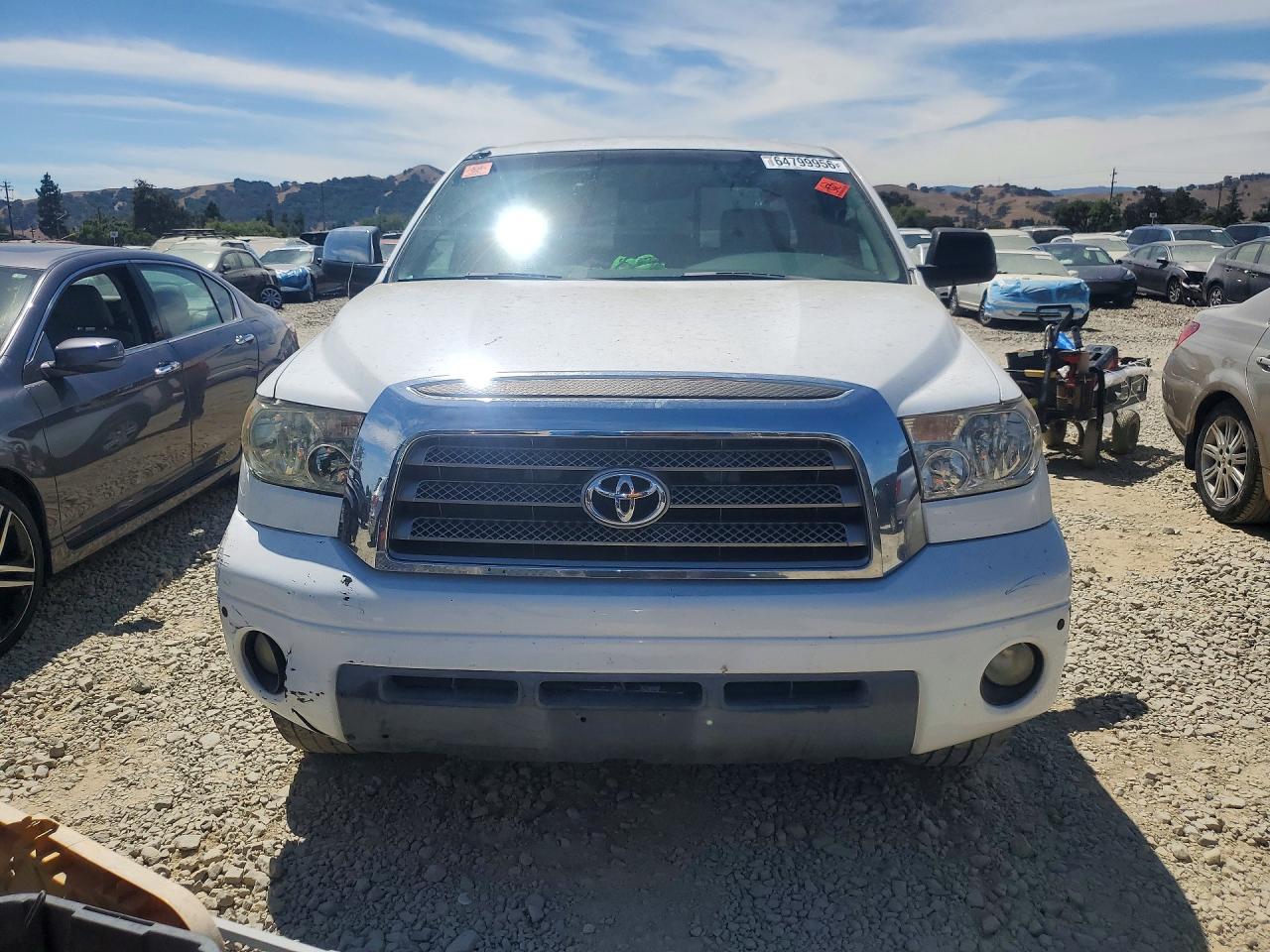 2007 Toyota Tundra Limited Белый vin: 5TFBV58147X003294