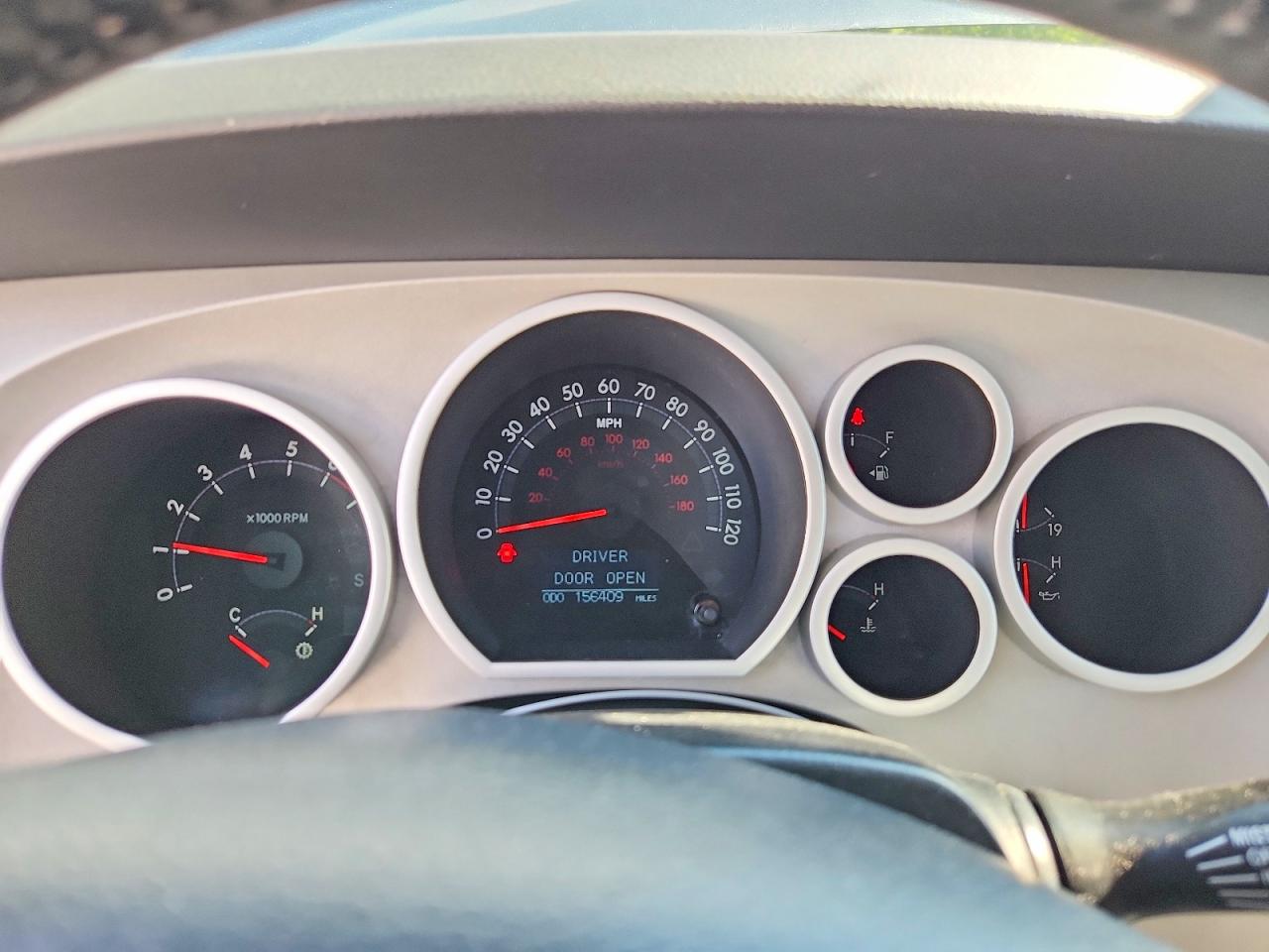 2007 Toyota Tundra Limited Blue vin: 5TFBV58147X007703