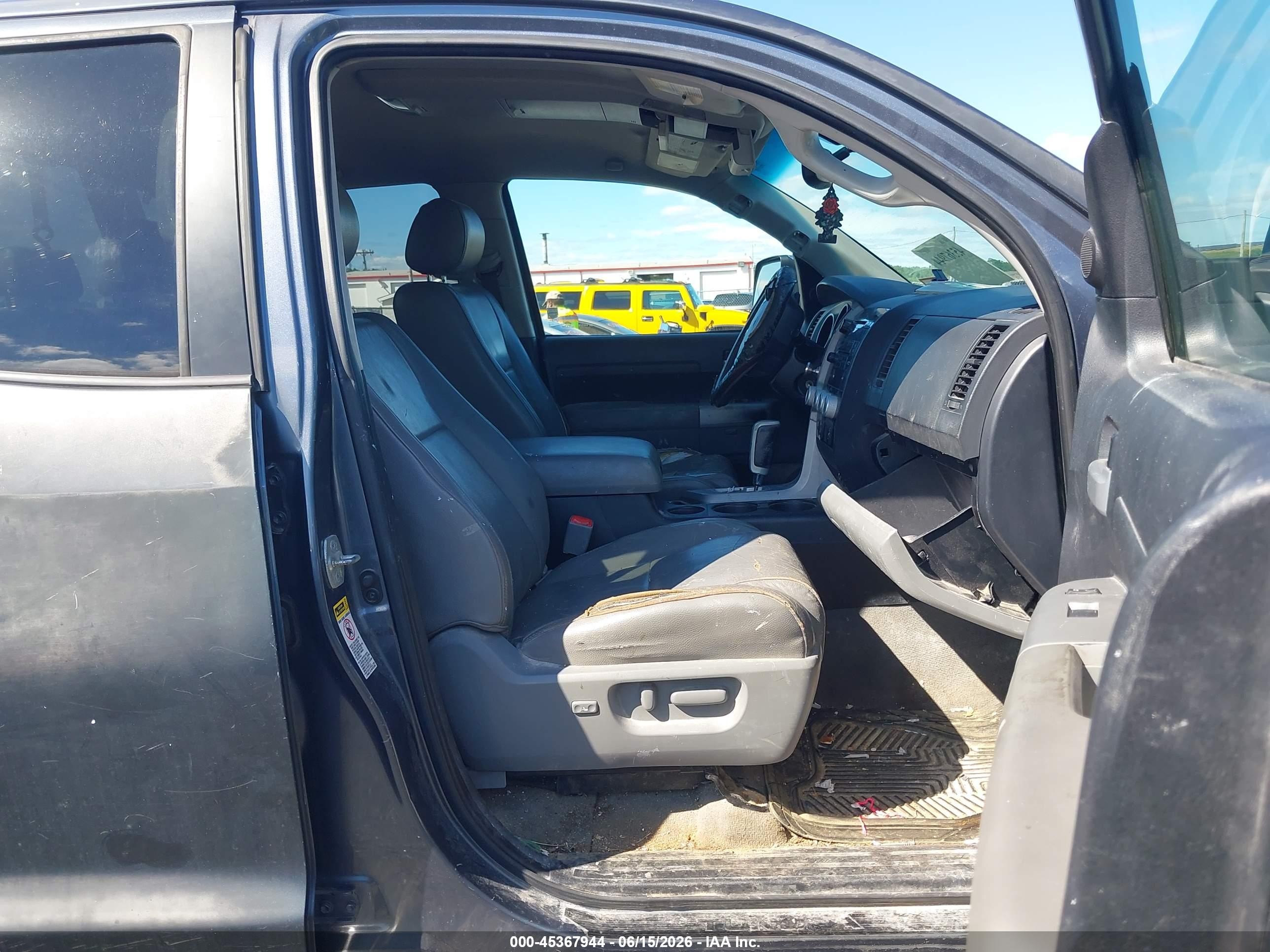 2007 Toyota Tundra Limited 5.7l V8 Gray vin: 5TFBV58157X021044