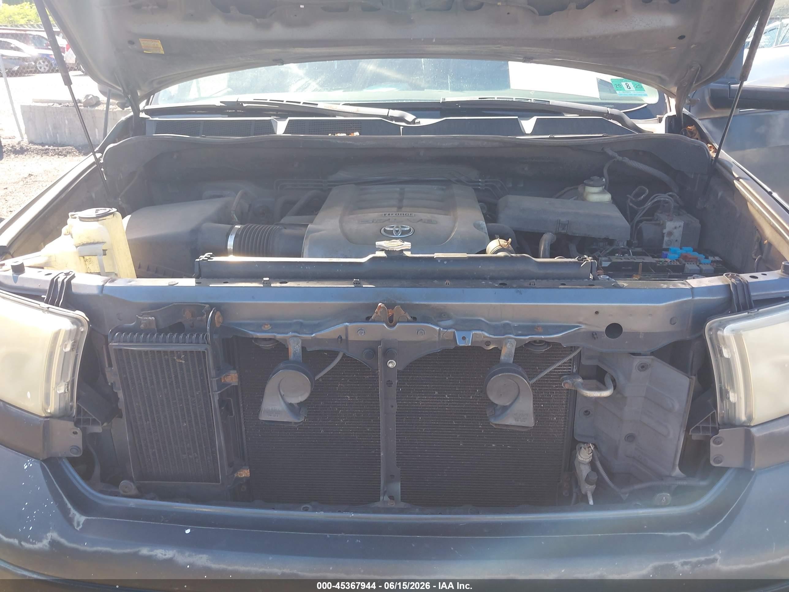 2007 Toyota Tundra Limited 5.7l V8 Gray vin: 5TFBV58157X021044