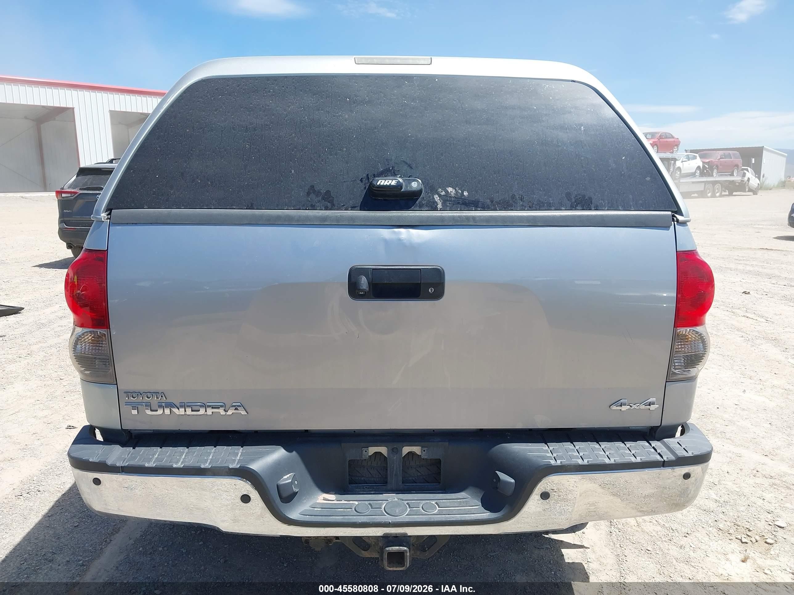2007 Toyota Tundra Limited 5.7l V8 Silver vin: 5TFBV58167X011347