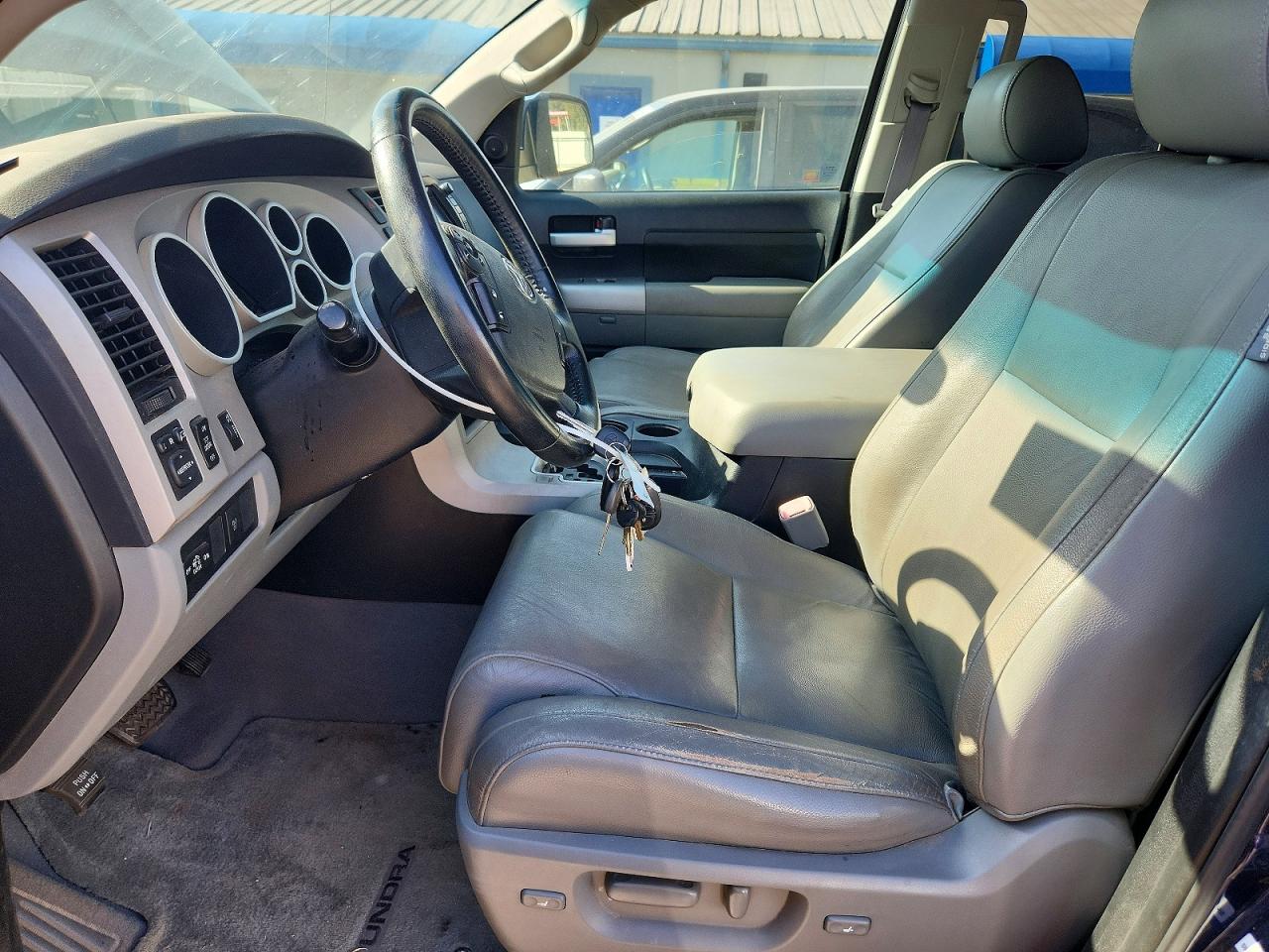 2007 Toyota Tundra Limited Blue vin: 5TFBV58167X019934