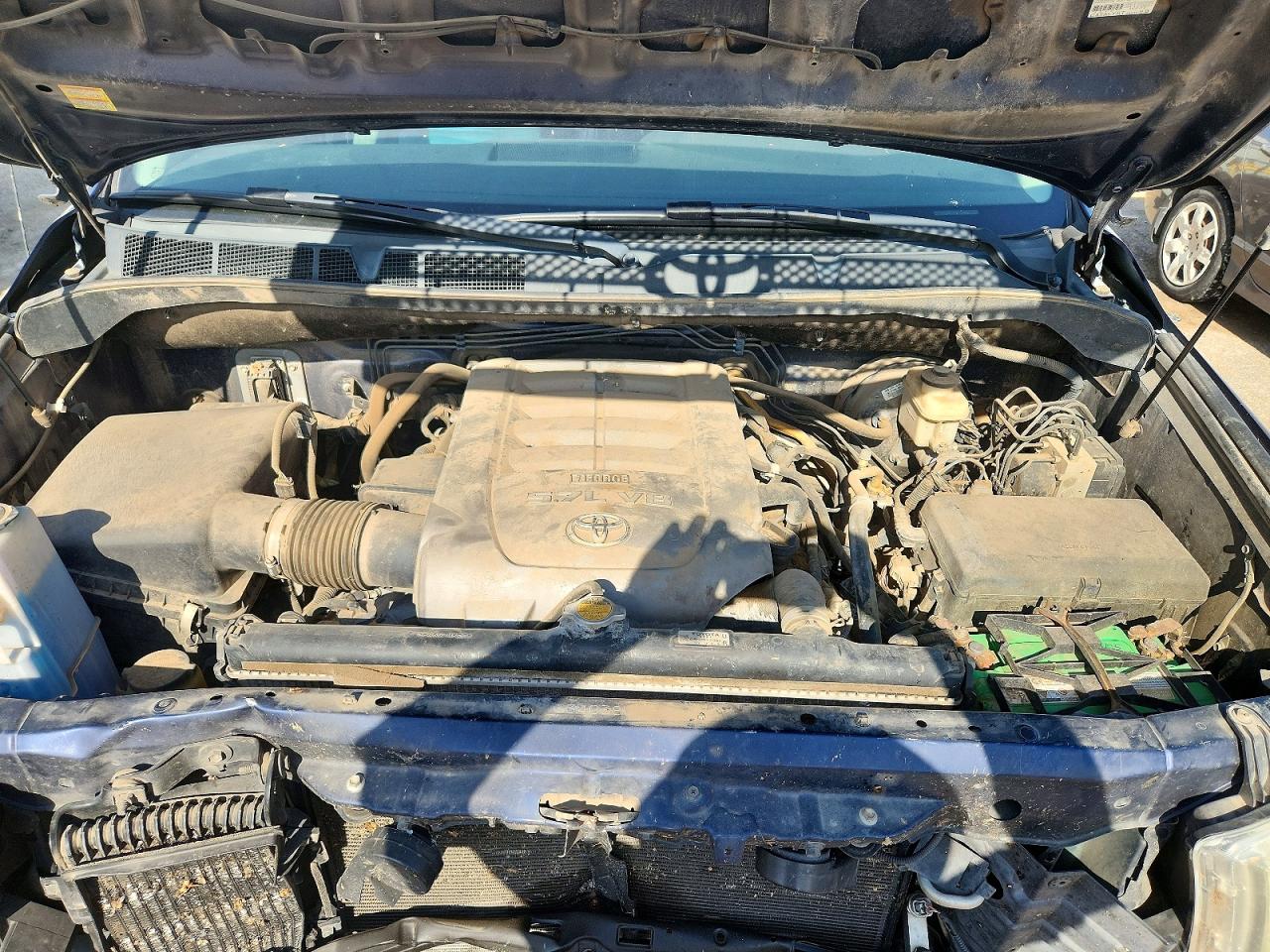 2007 Toyota Tundra Limited Blue vin: 5TFBV58167X019934