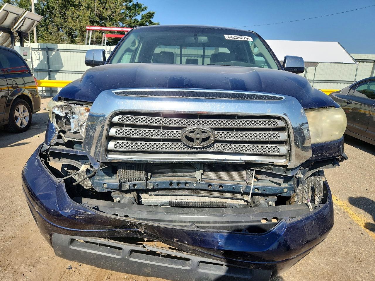 2007 Toyota Tundra Limited Blue vin: 5TFBV58167X019934