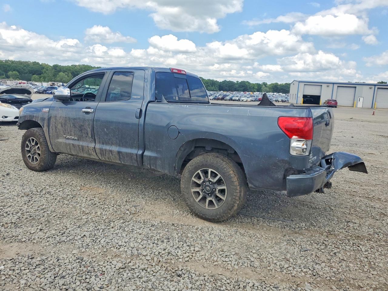 2007 Toyota Tundra Double Cab Limited Угольный vin: 5TFBV58197X018440