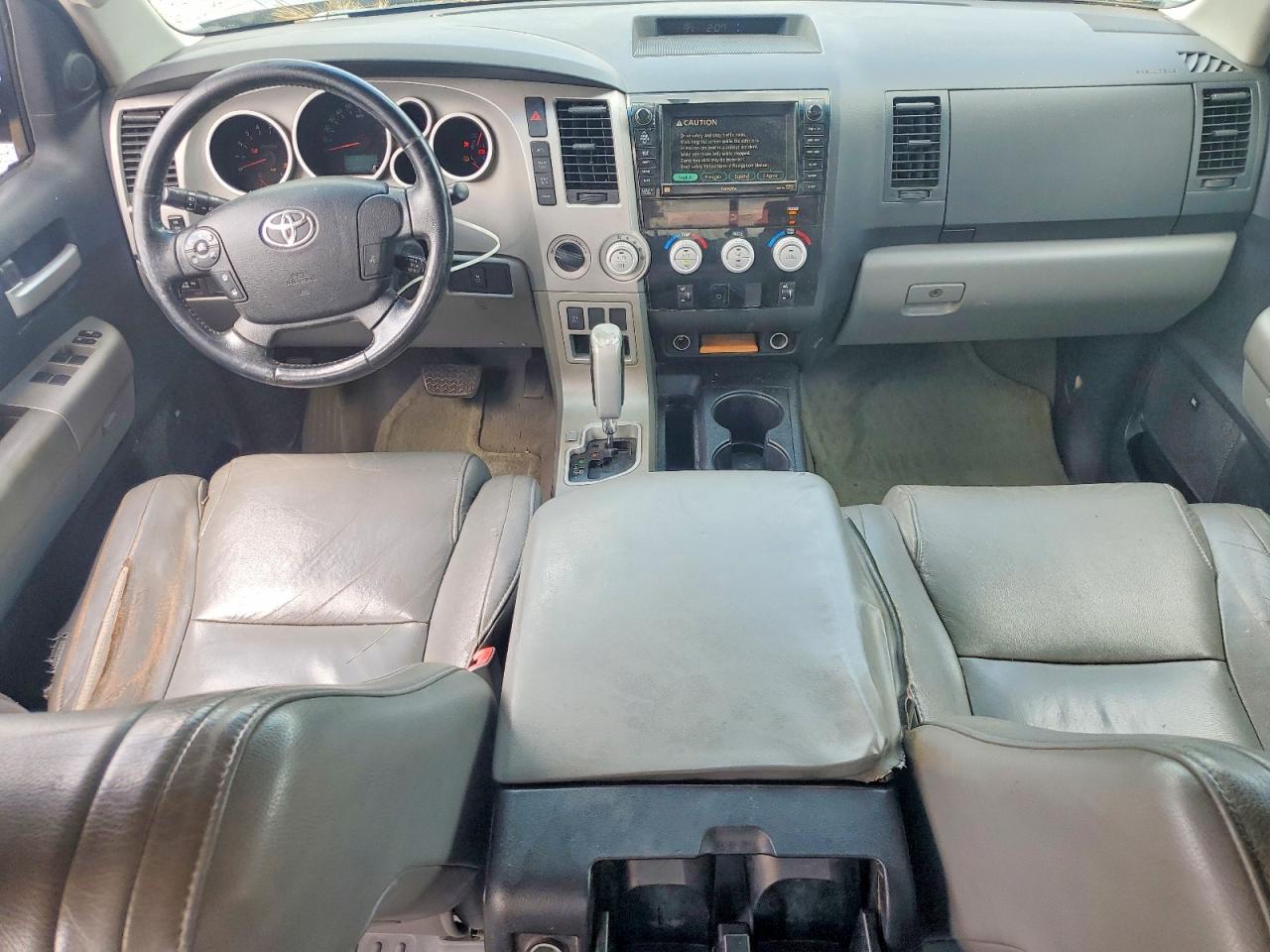 2007 Toyota Tundra Double Cab Limited Угольный vin: 5TFBV58197X018440