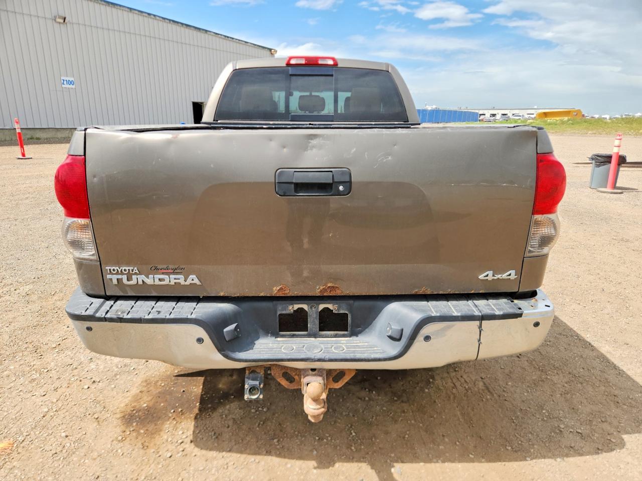 2007 Toyota Tundra Double Cab Limited Brown vin: 5TFBV58197X029941